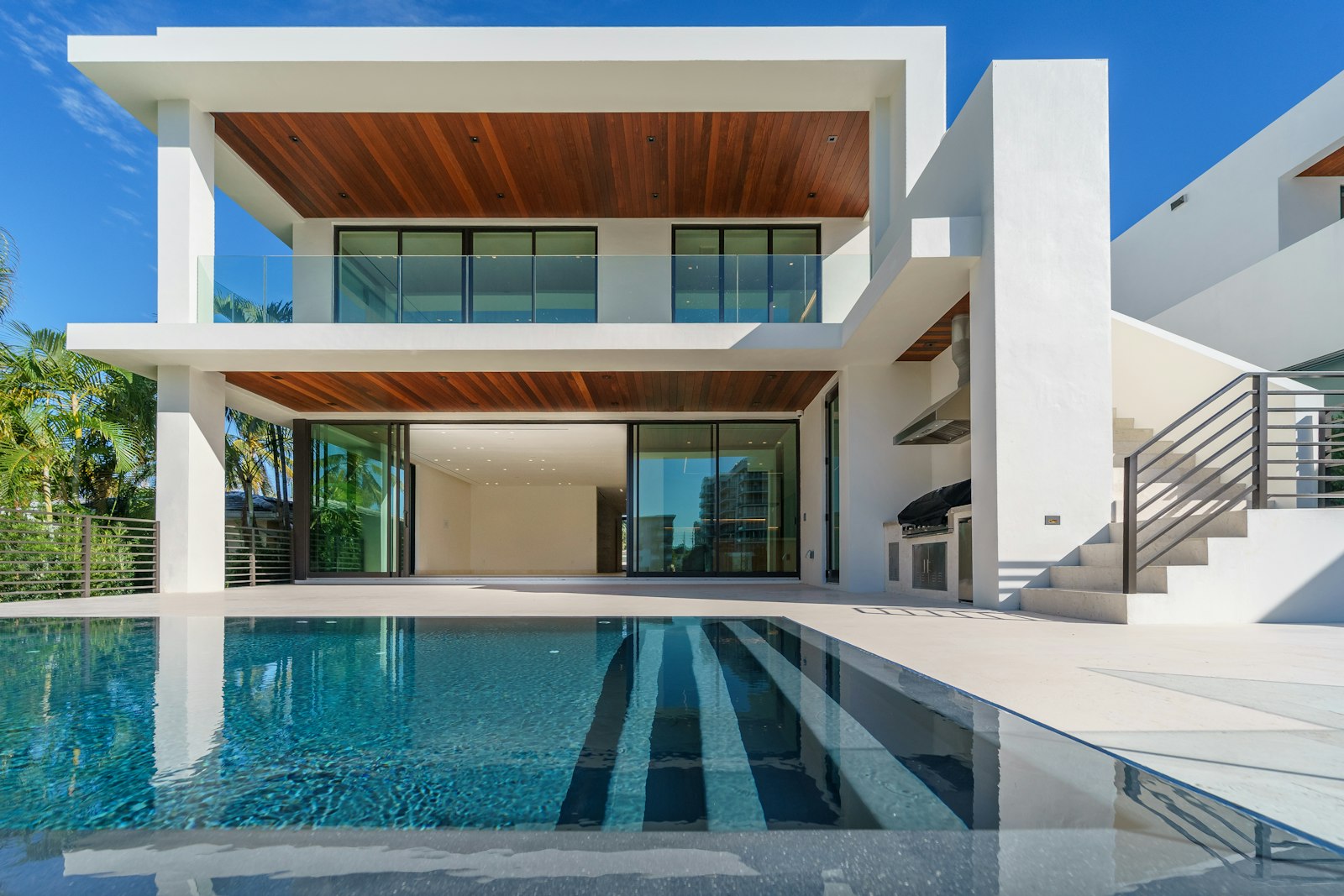 Pool, lanai and outdoor living area
