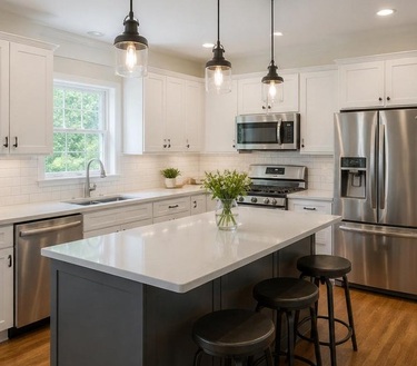 Finished kitchen remodel in Clearwater